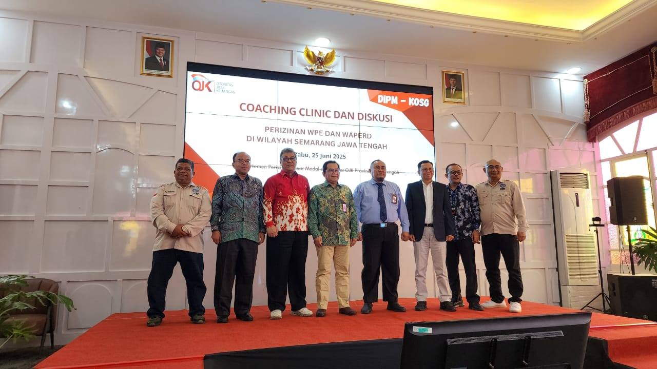 OJK Bahas Perizinan dan Sertifikasi Kompetensi Pasar Modal dalam Coaching Clinic di Semarang