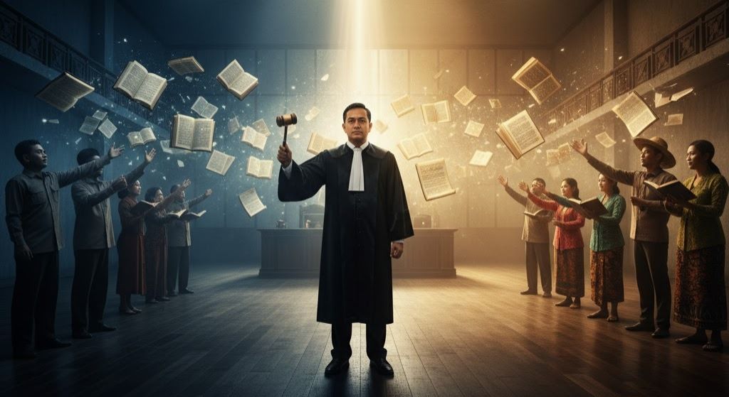 Ketika Hukum Kehilangan Ruhnya: Krisis Paradigma dalam Ilmu Hukum Indonesia