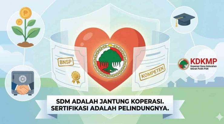 Sertifikasi Kompetensi Koperasi Sebagai Jantung Modernisasi Untuk Keberlanjutan